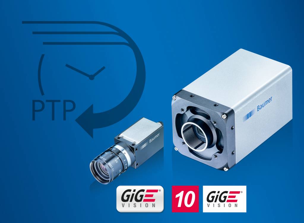 CX- und LX-Kameras unterstützen mit dem Precision Time Protocol (PTP) nach dem IEEE 1588 Standard eine präzise Zeitsynchronisation in Ethernet-Netzwerken.