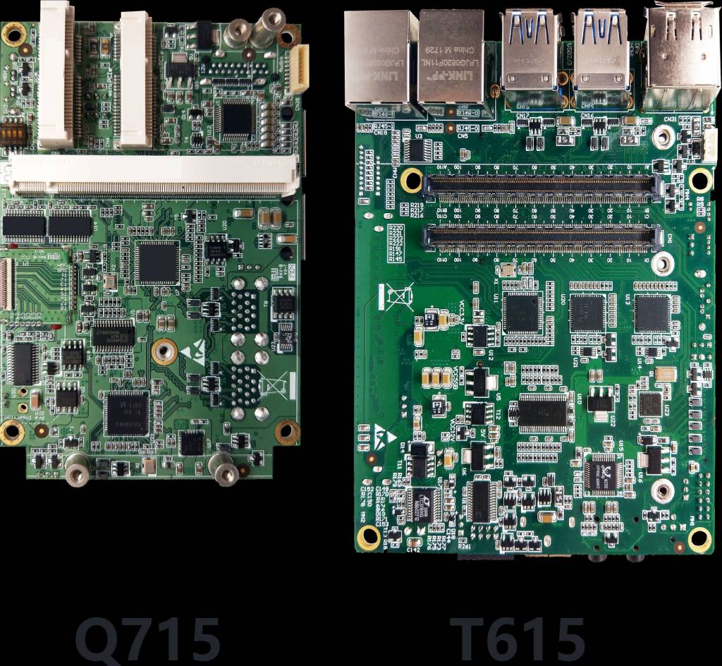 Bild 2 | Die für den KI-Einsatz optimierten Trägerplatinen mit der EKit-Software unterstützen COM-Express-Typ-6- sowie Typ-7-, SMARC- und Qseven-Formate.