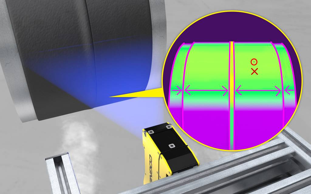 Bei der Schweißnahtprüfung an Gummischläuchen erkennt das 3D-Vision-System In-Sight 3D-L4000 selbst kleinste Mängel. Die Bildverarbeitung erfolgt dabei bereits direkt im System.