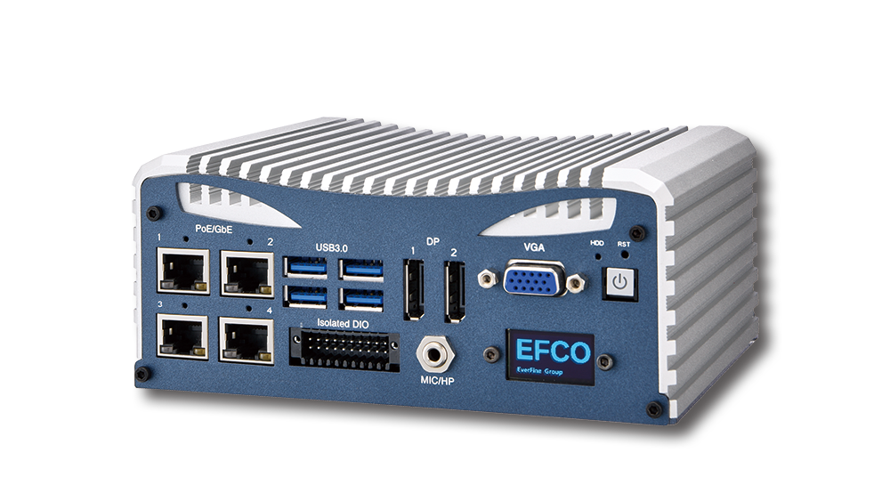 Hardware-Grundlage der Lösung sind langzeitverfügbare Industrie-Rechner von EFCO.