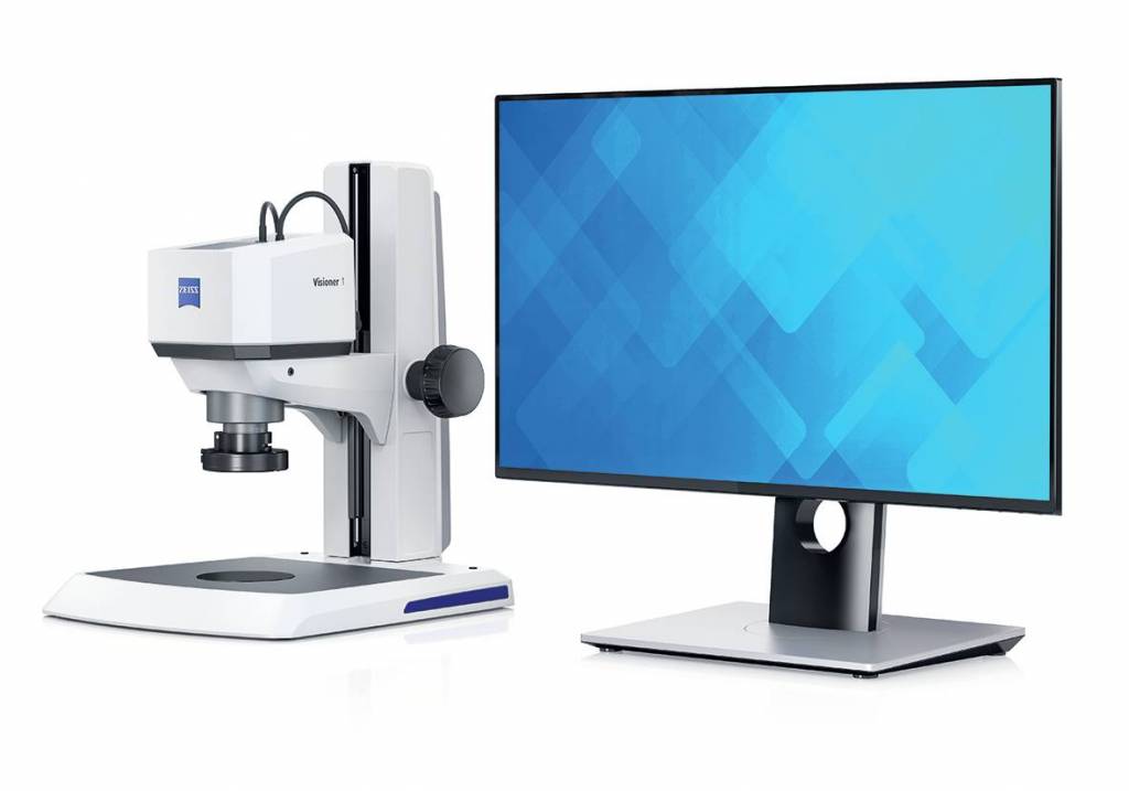 Das Digitalmikroskop Zeiss Visioner 1 mit MALS-Technologie ermöglicht eine optische All-in-Fokus-Inspektion in Echtzeit.