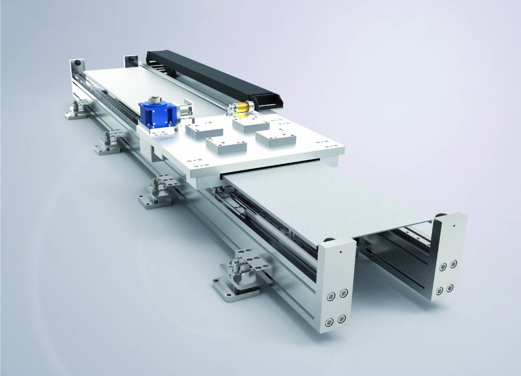 Auf Basis seines Portfolios an modularen Linearkomponenten realisiert Rollon mit dem Konzept der siebten Achse flexible und wirtschaftliche Automationssysteme.