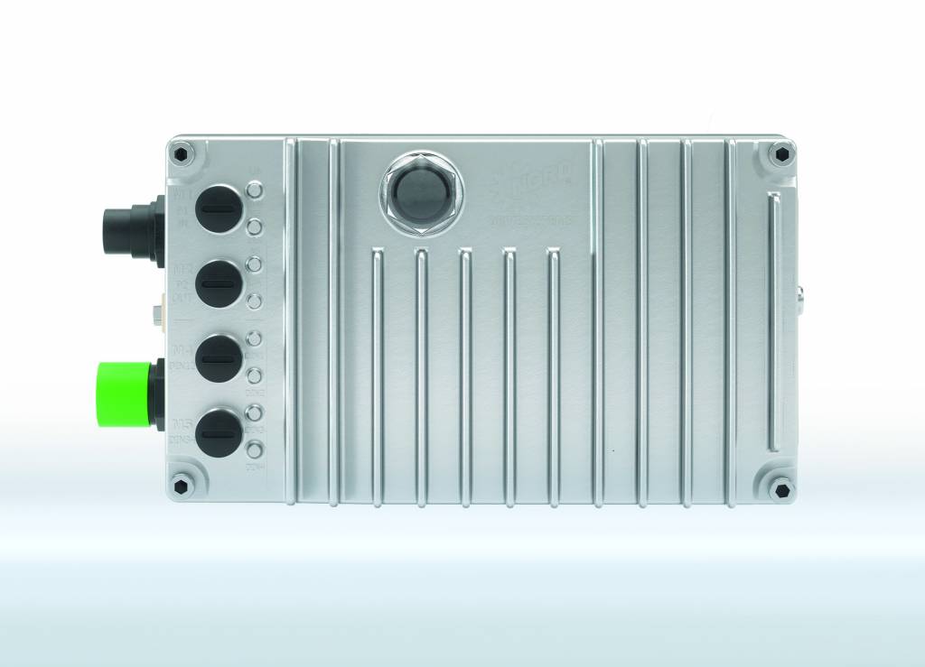 Der neue Nordac ON von Nord ist ein kompakter Frequenzumrichter für den dezentralen Einsatz.