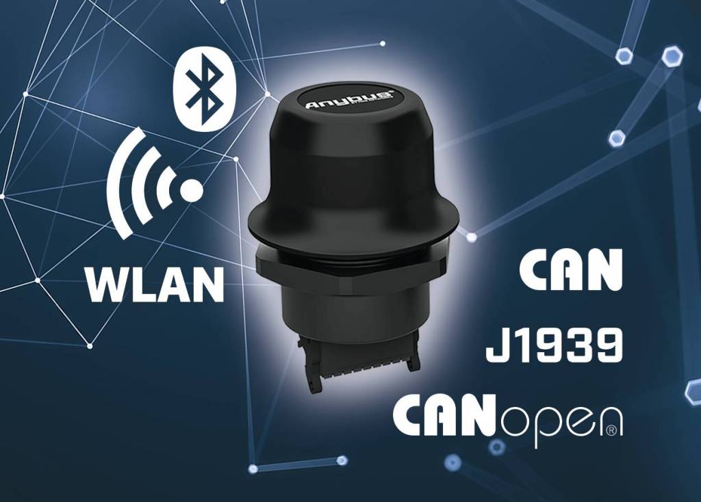 Das Funkgateway bietet eine robuste CAN-Kommunikation per WLAN oder Bluetooth.