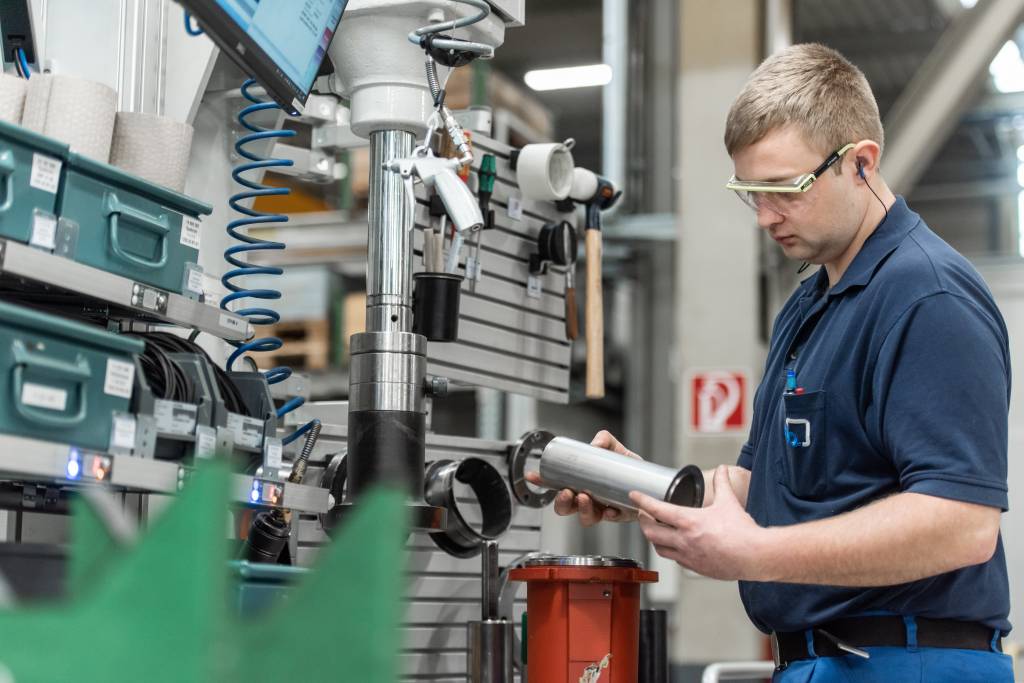 Die digitale Fabrik von KSB in Pegnitz