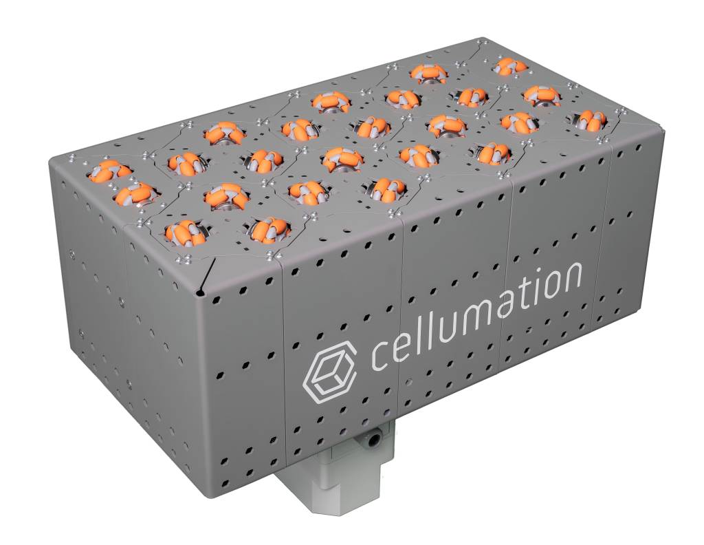 Cellumation zeigt auf der diesjährigen Logimat zwei Versionen seines Celluveyor-Systems