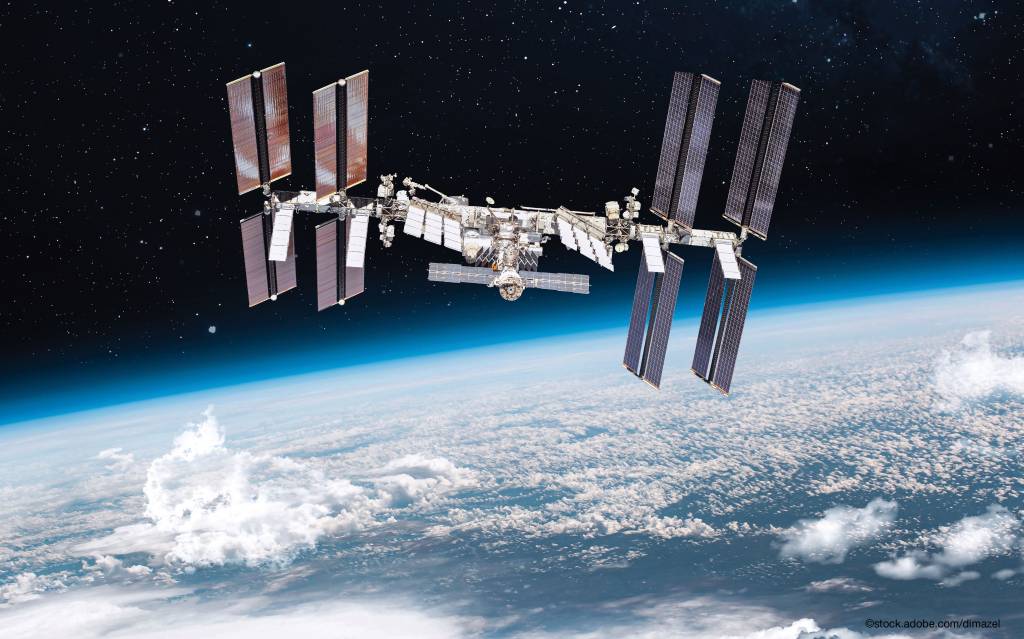 Kaydon-Dünnringlager sorgen im Weltraum für Bewegung - unter anderem auf der Internationalen Raumstation ISS.