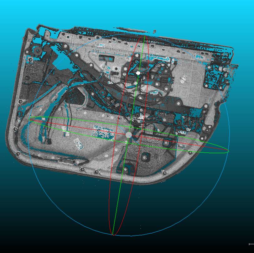 Bild 2 | Das Kamera-Array ist mit dreizehn hochauflösenden Kameralinsen ausgestattet und nimmt Bilder aus verschiedenen Blickwinkeln auf, aus denen eine detaillierte 3D-Punktwolke entsteht.