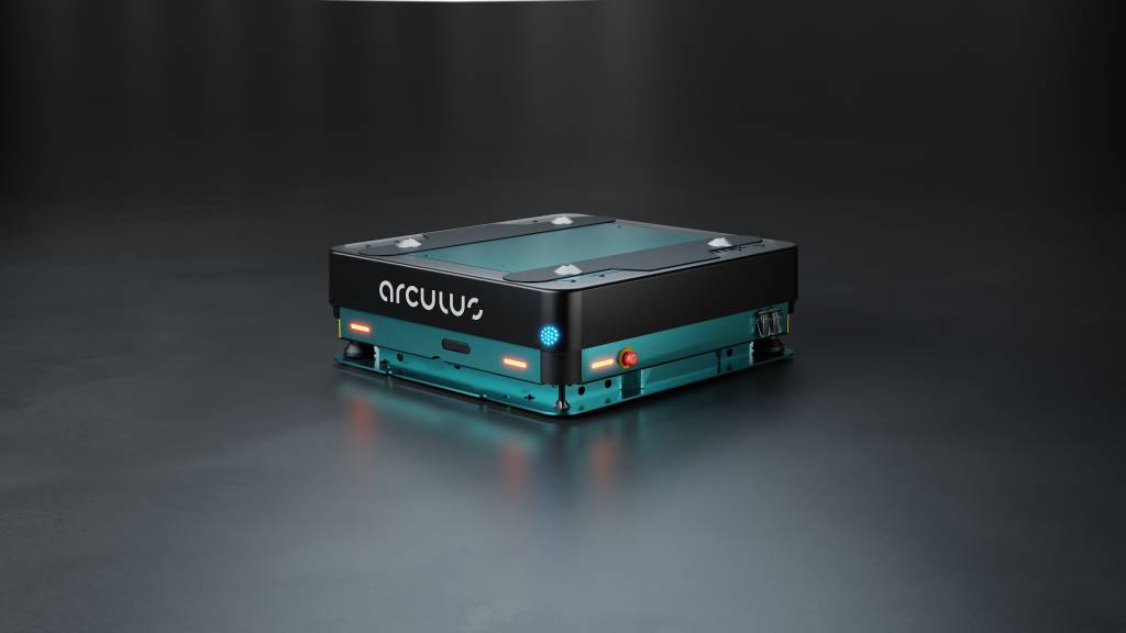 Arculee heißen die intelligenten Transportroboter von Arculus.