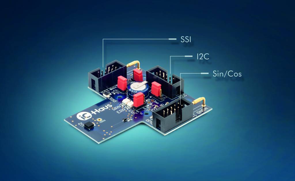 Die hohe Signalqualität des TMR-Sensors ermöglicht besser reproduzierbare Winkelmessungen mit geringer Hysterese.