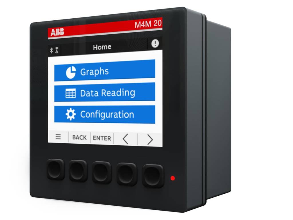 Die Basis-Variante M4M 20 ist ein präzises Leistungsmessgerät für die grundlegende Überwachung und Analyse der Netzqualität.