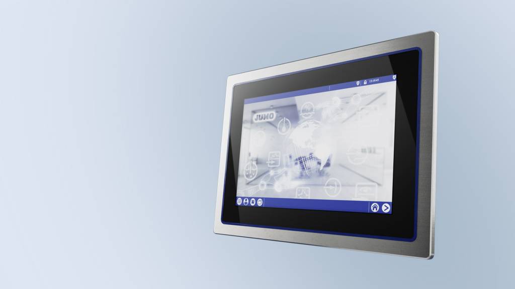 Mit dem variTron 500 touch bietet Jumo jetzt eine smarte SPS-Lösung für einfache Automatisierungsapplikationen an. Die Zentraleinheit und der kapazitive Touchscreen sind in einem Gerät verbaut und auch in Schutzart IP69K erhältlich.