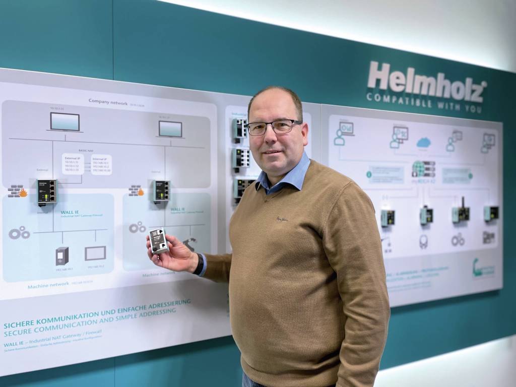 Passgenaue Lösungen: Den mittelständischen Maschinenbau sieht Carsten Bokholt als idealen Sparrings-Partner für Helmholz.