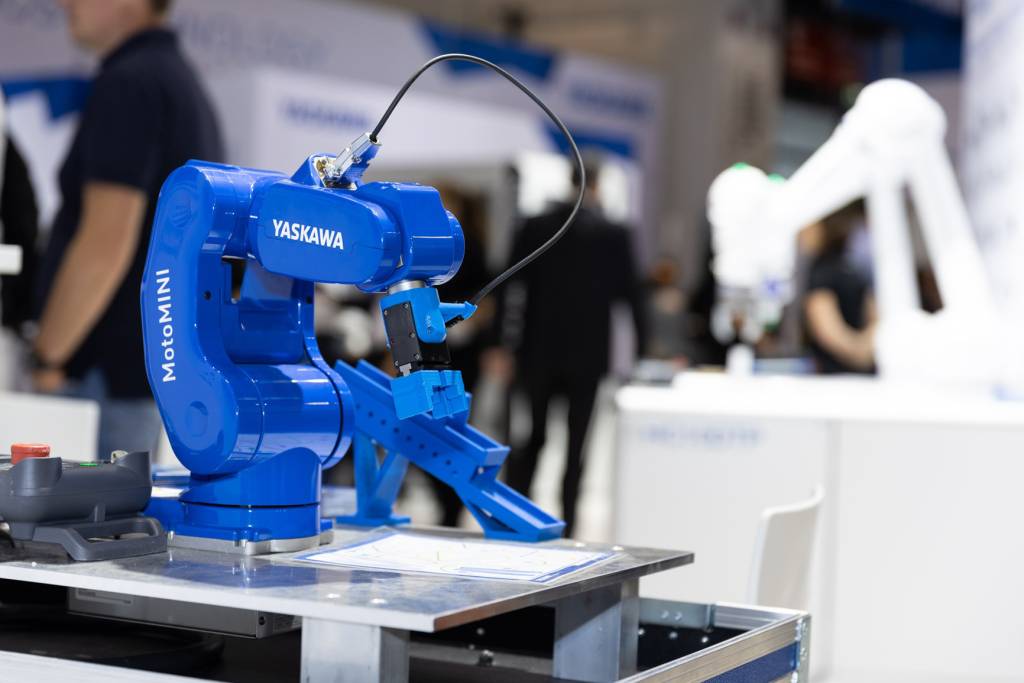 Im Fokus des Automatica-Auftritts von Yaskawa steht das breite Motoman-Robotikportfolio für Traglasten von 0,5 bis 800kg.