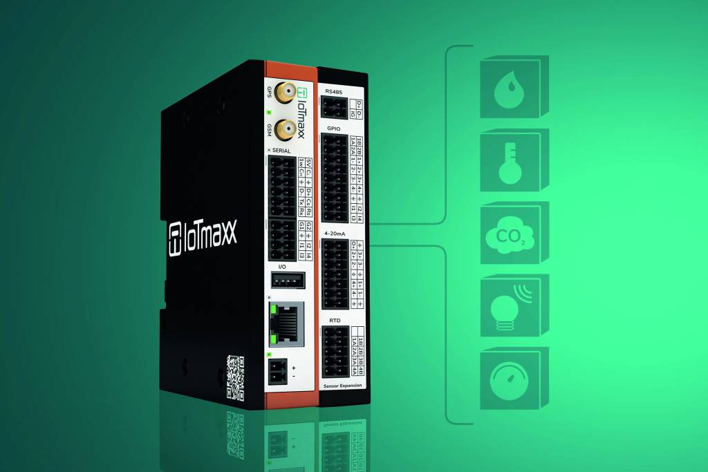 Die kompakten und leicht installierbaren Gateways von IoTmaxx sind ab sofort auch als Modbus-Koppler verwendbar.