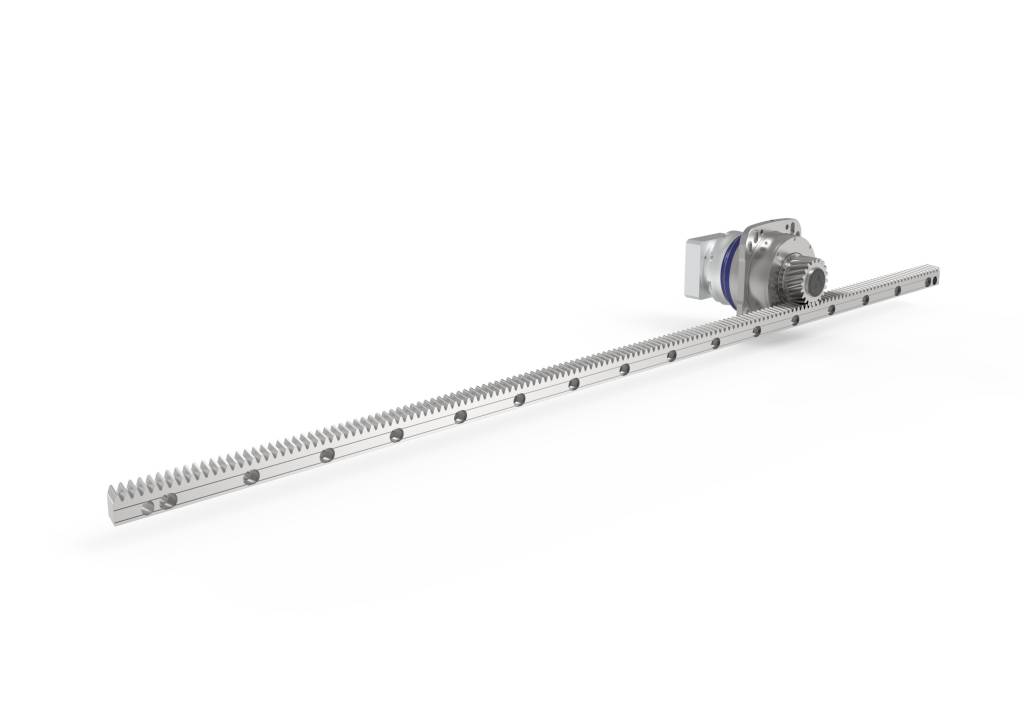 Die neue 2-Meter-Zahnstange mit Planetengetriebe RP+