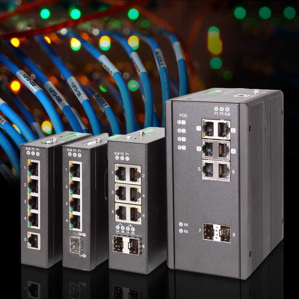 Die Eagle-Net-Switches und Layer-3-Router von EFCO.