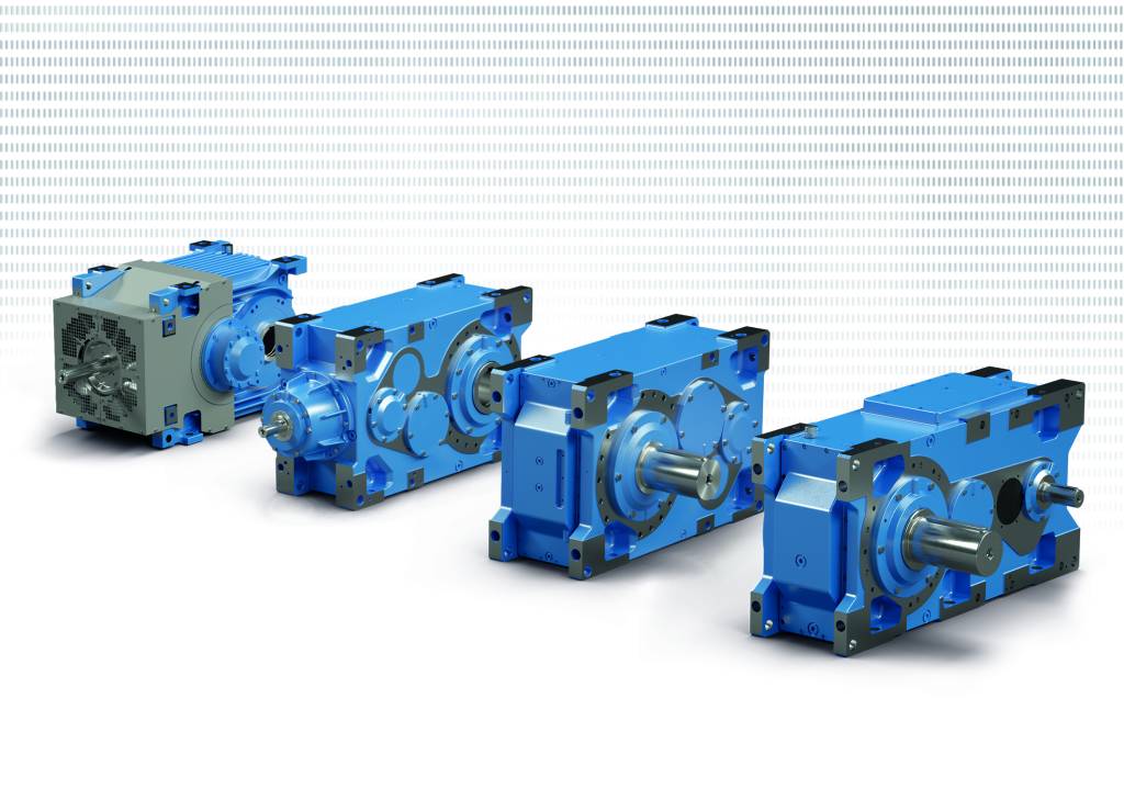 Aus dem Maxxdrive Industriegetriebebaukasten lassen sich maßgeschneiderte Antriebssysteme konfigurieren.