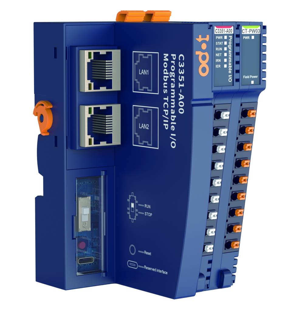 Die Steuerung unterstützt die Protokolle Modbus RTU und Modbus TCP.