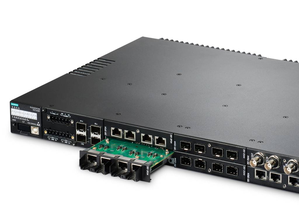Weitere Details zur neuen RUGGEDCOM RST2428P Advanced-Multilayer-Ethernet-Switching-Plattform finden Sie unter: