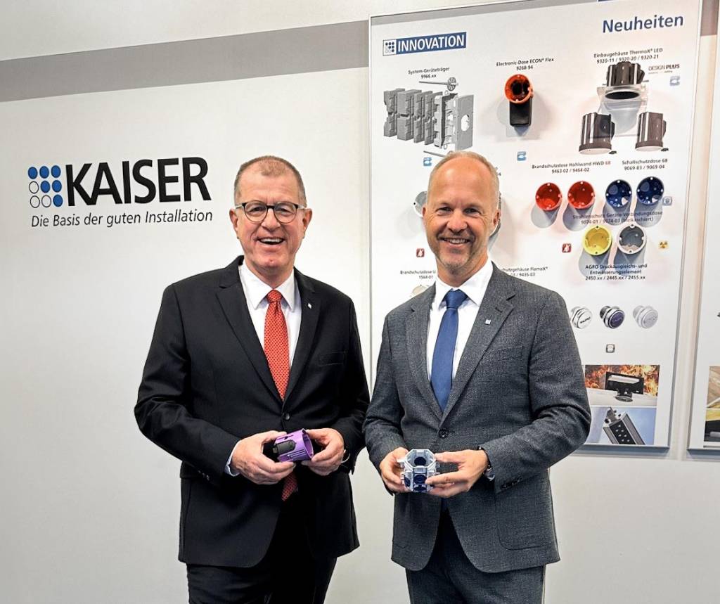 Torsten Nolting (im Bild rechts) ergänzt die Geschäftsführung der Kaiser Holding.
