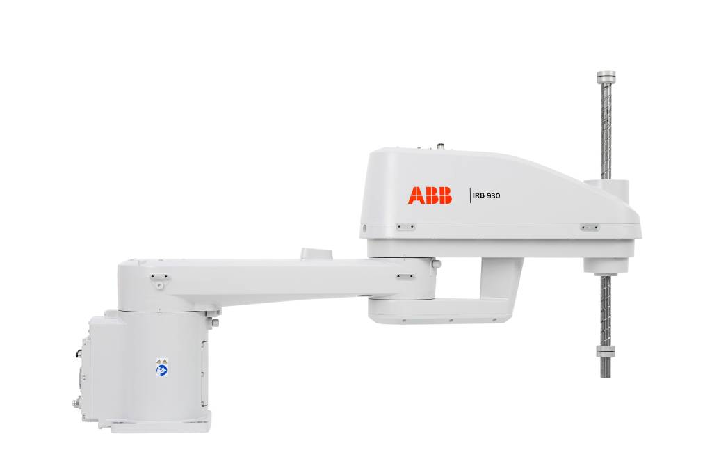ABB Robotics hat ihre Scara-Palette mit dem IRB 930 erweitert. Der Roboter ist in drei Varianten und mit Traglasten von 12 und 22kg erhältlich.