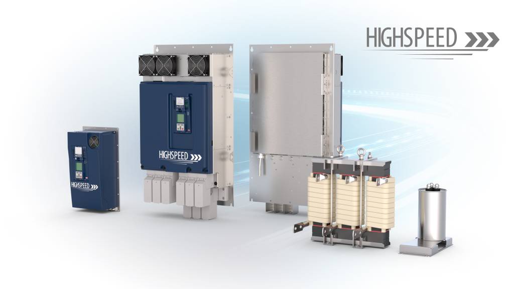 Leistungsstarkes Duo: Die neuen High-Speed Drives und Sinusfilter von KEB Automation.