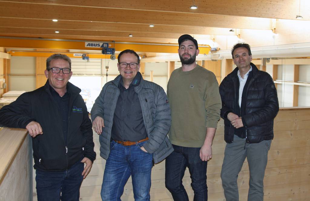 Teamwork: Harold Goodman, Alexander Binder, Maximilian Hubele und Markus Greiner