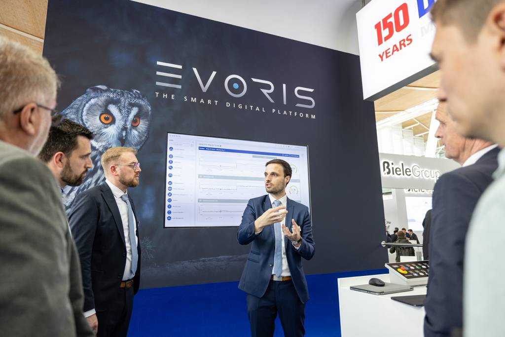 Evoris auf der Ligna 2023 in Hannover