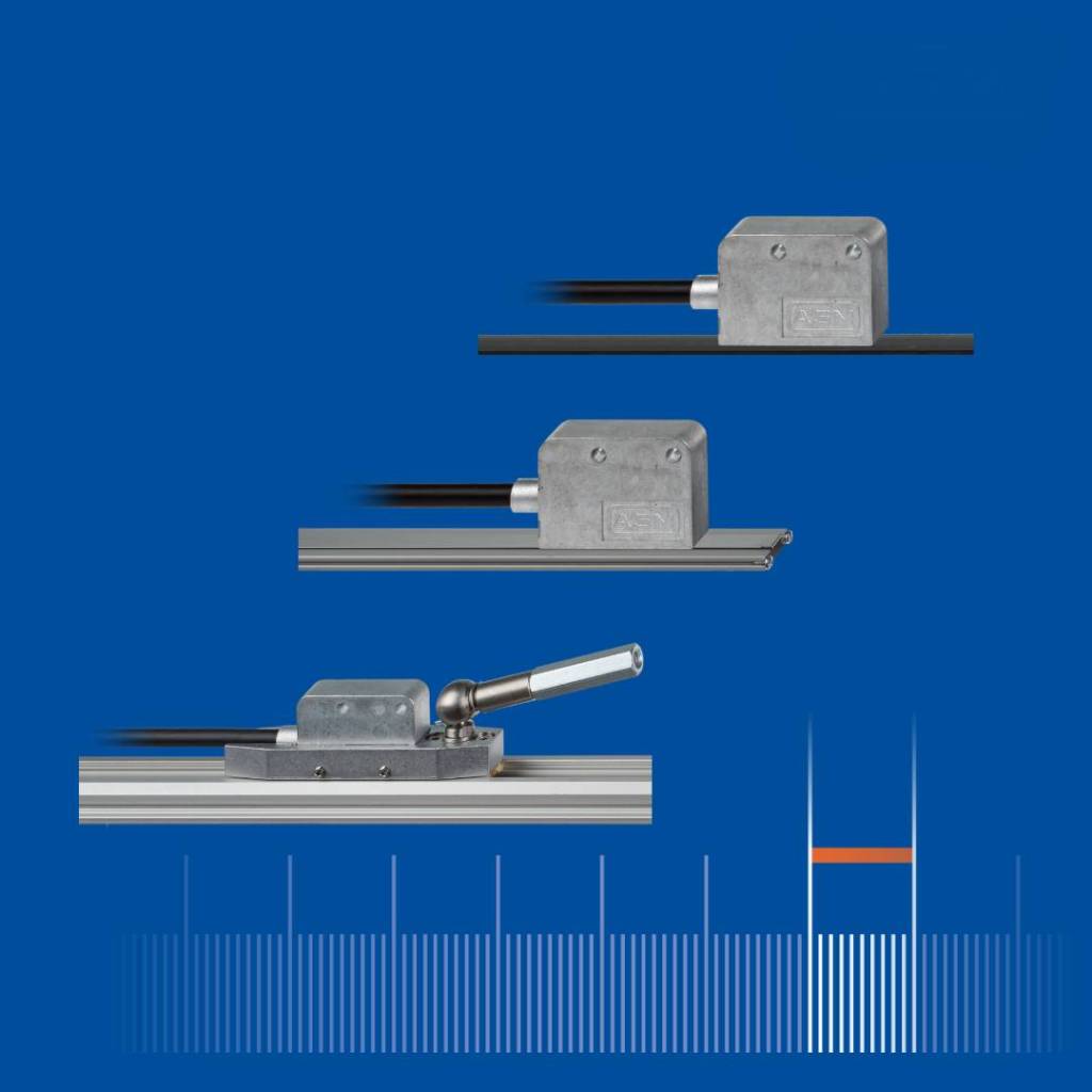 Posimag Lin: berührungslose und hochpräzise Magnetband-Positionssensoren