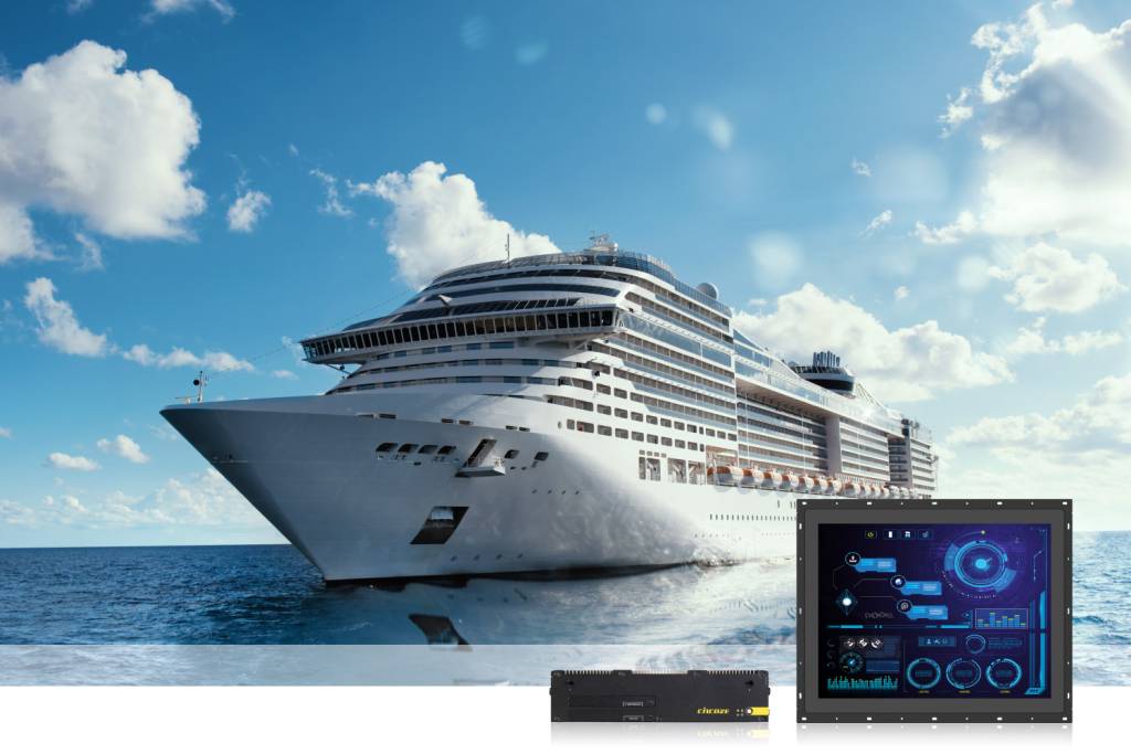Der Industrie-Panel-PC von Cincoze verbessert die Sicherheit von Kreuzfahrtschiffsmotoren und minimiert deren Wartungskosten.