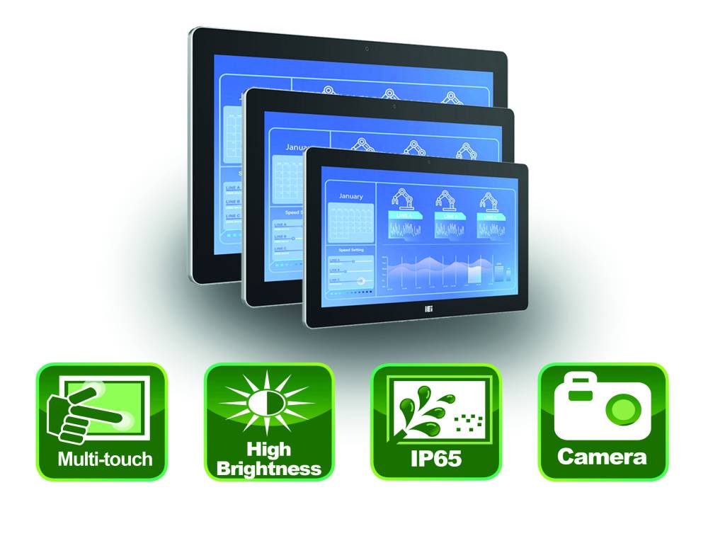 Die neue Monitorserie von ICP Deutschland gibt es in drei Ausstattungsversionen.